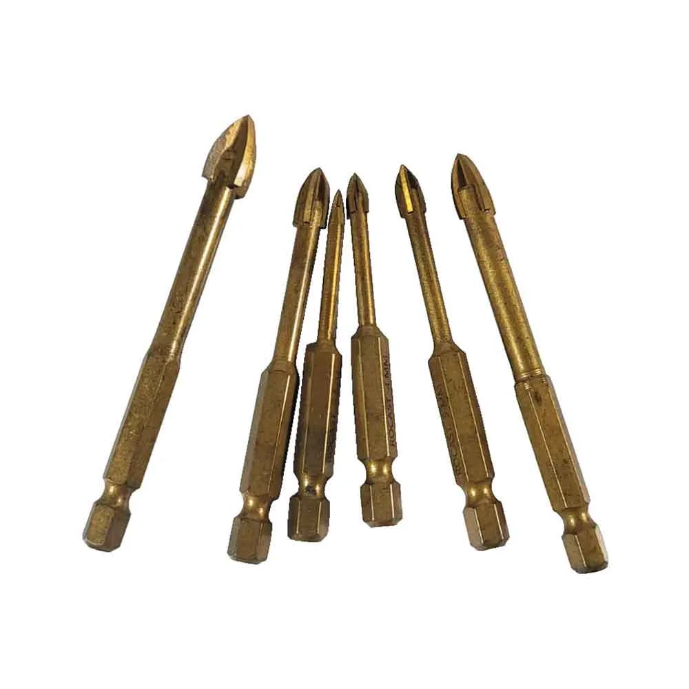 Jogo Broca Cruzada Multimaterial 3.0 A 10.0 Mm 6 Peças
